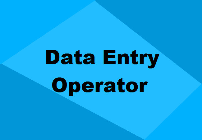 Diploma in data entry operator(DDEO)